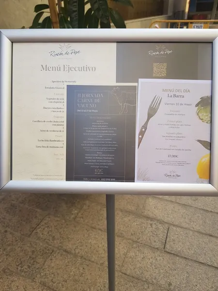 menu 1 of Restaurante Rincón de Pepe