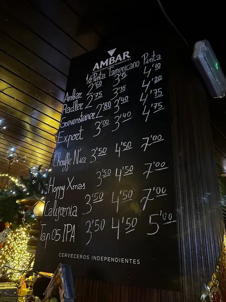 menu 1 of Bula del Tubo
