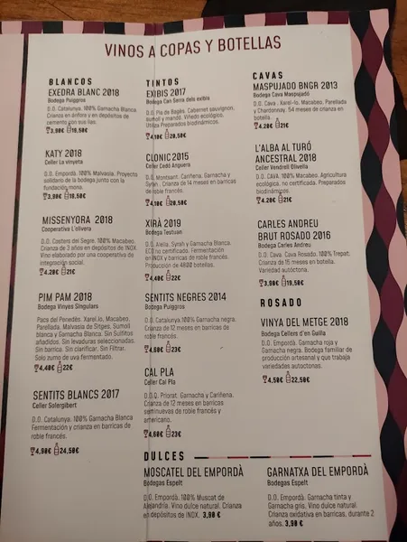menu 0 of ELDISET