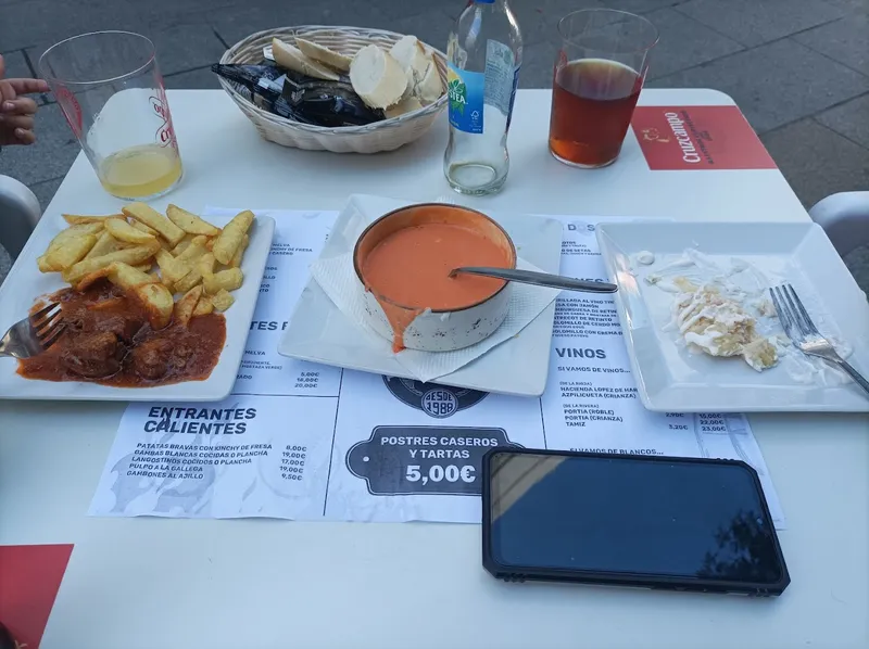 menu 1 of Cervecería Tapería Camborio