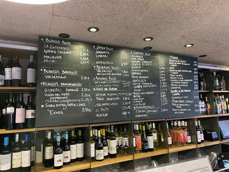 menu 1 of Restaurante La Tavina
