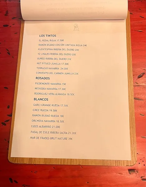 menu 2 of Restaurante El Nuevo Zaguán