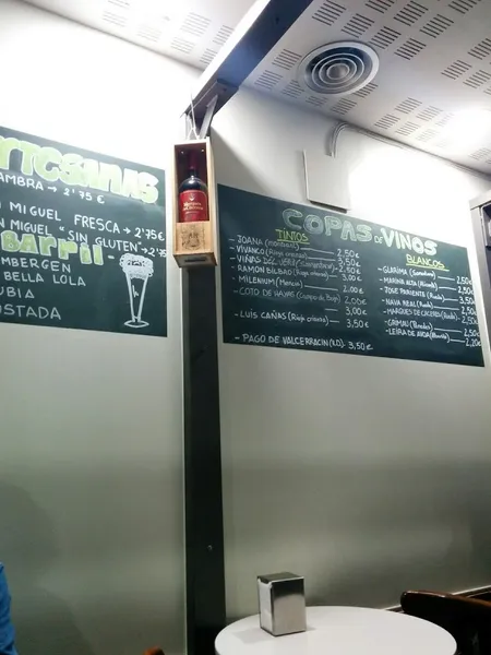 menu 2 of Casa Arana