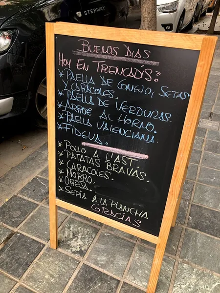 menu 0 of El Colmado del Trencadis