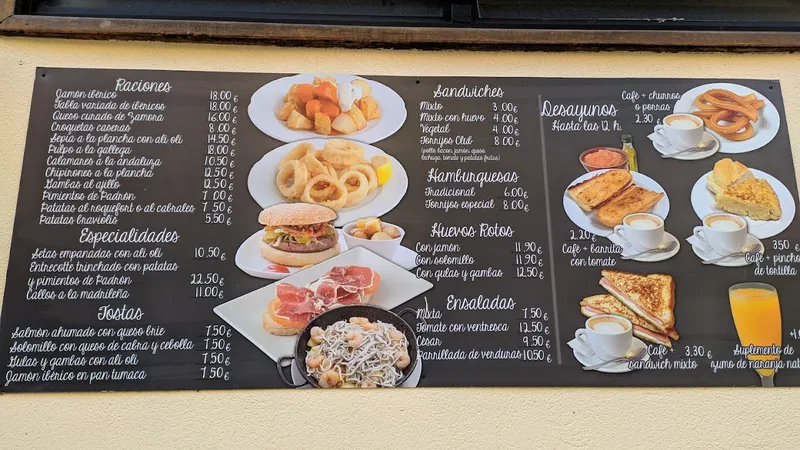 menu 0 of Bar Restaurante Torrijos