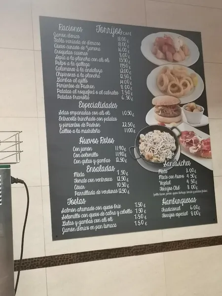 menu 2 of Bar Restaurante Torrijos
