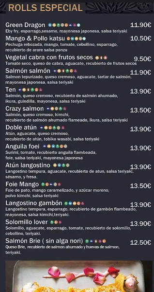 menu 0 of Restaurante Wei