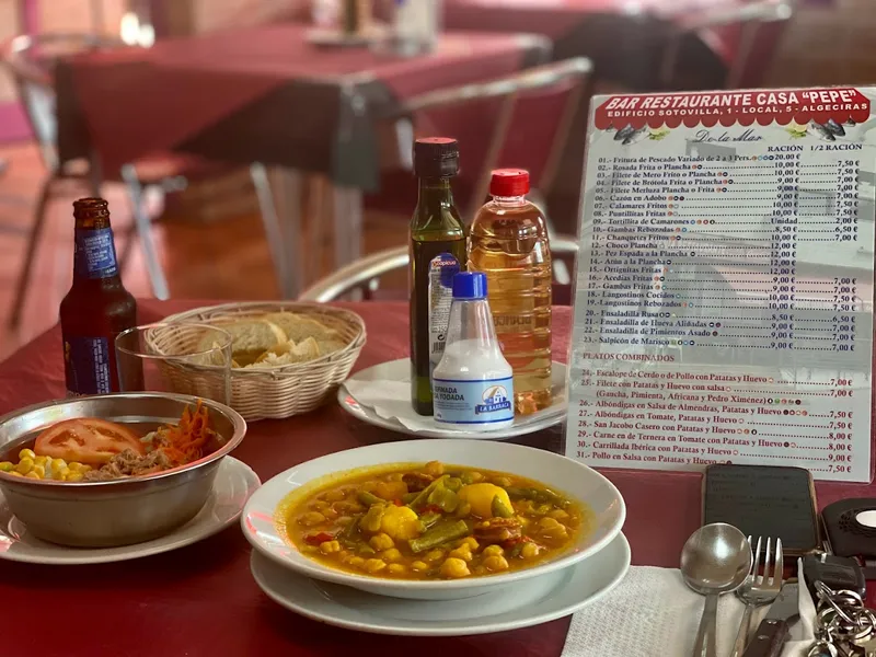 menu 0 of Casa Pepe