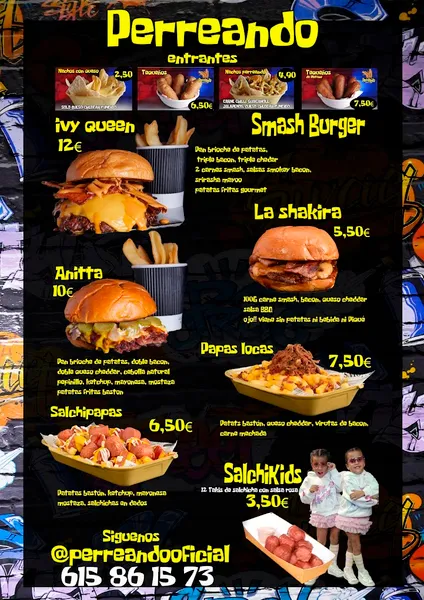 menu 0 of London Café