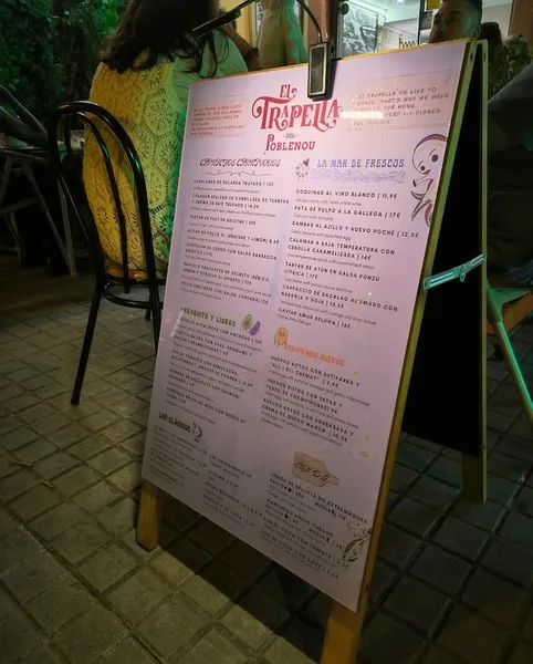 menu 1 of El Trapella del Poblenou