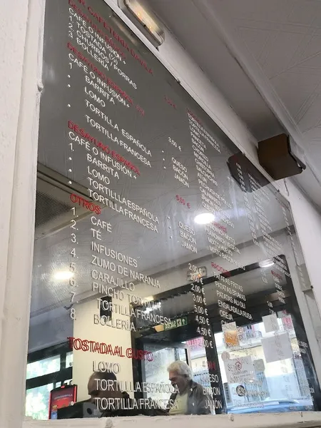 menu 1 of Bar Restaurante Dávila