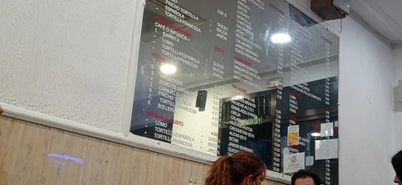 menu 2 of Bar Restaurante Dávila