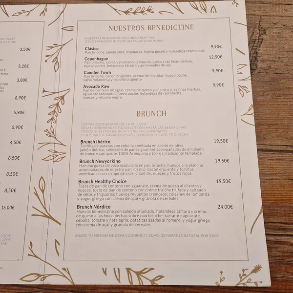 menu 2 of Restaurante La Rollerie