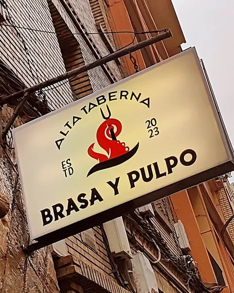 menu 2 of Brasa y Pulpo