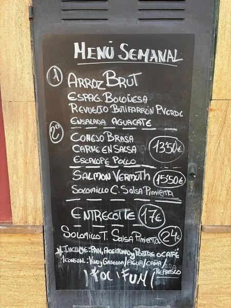 menu 0 of Foc i Fum