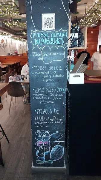 menu 0 of Taberna El Castor