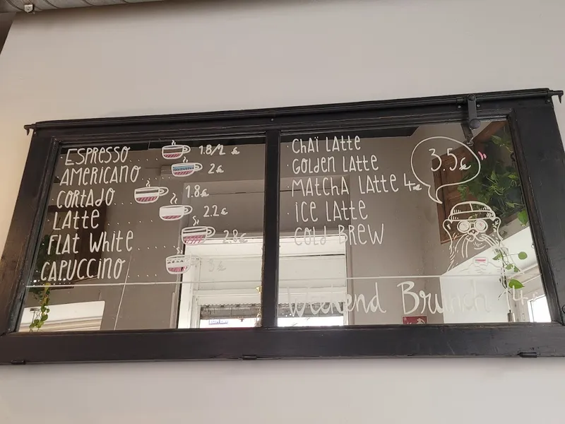 menu 1 of Nomade Cafe