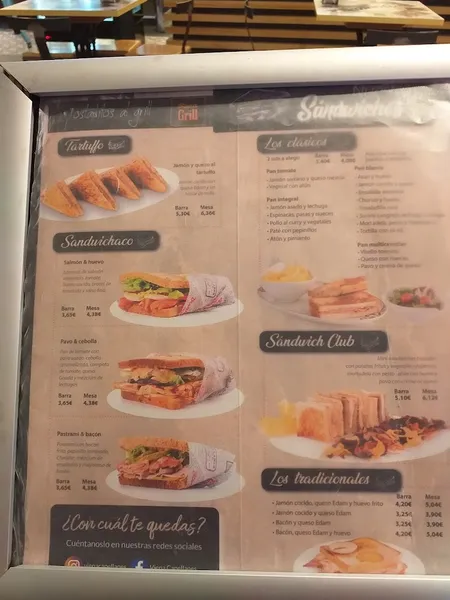 menu 1 of Viena Capellanes