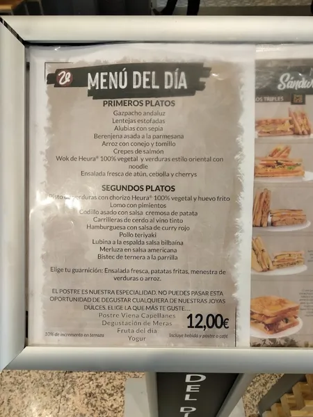 menu 2 of Viena Capellanes