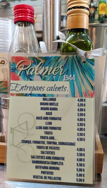 menu 0 of Cafeteria Palmer