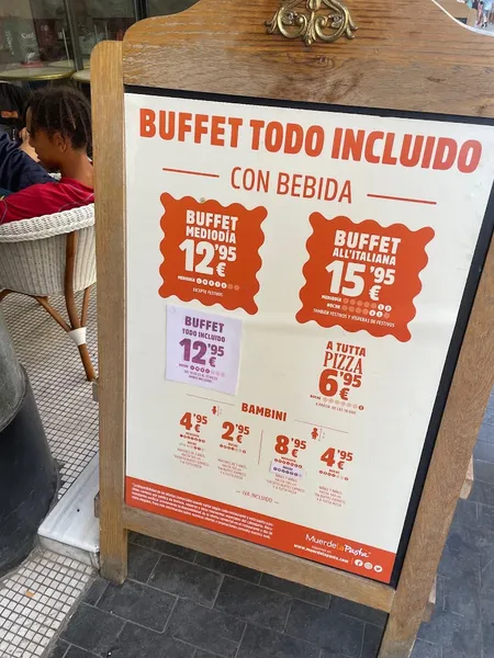 menu 1 of Muerde La Pasta