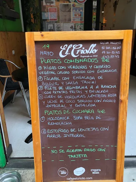 menu 0 of La Piparra