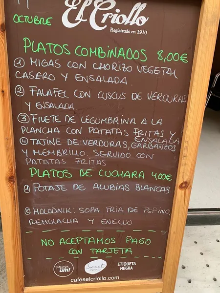 menu 2 of La Piparra