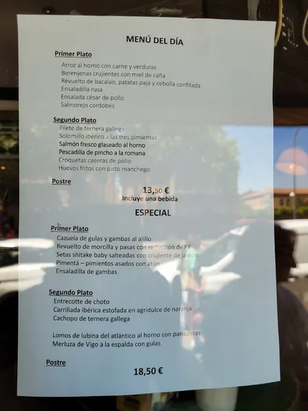 menu 1 of Cerveceria Jumi Rosa Cafeteria