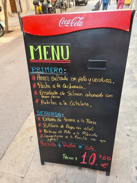 menu 0 of El Patio de mi casa clot