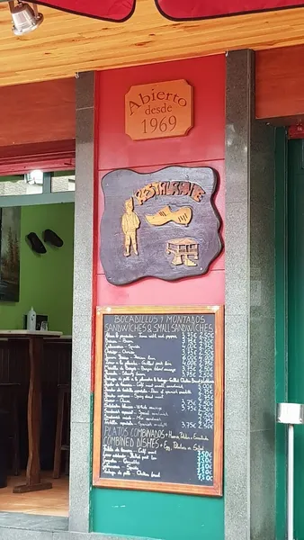 menu 2 of Cervecería Hevia