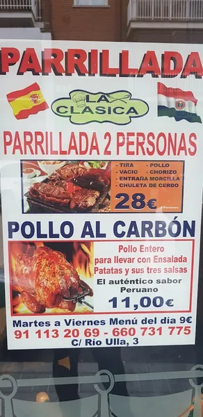 menu 0 of Pollo Al Carbón