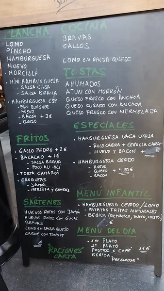 menu 2 of El Ancla Resto-Bar