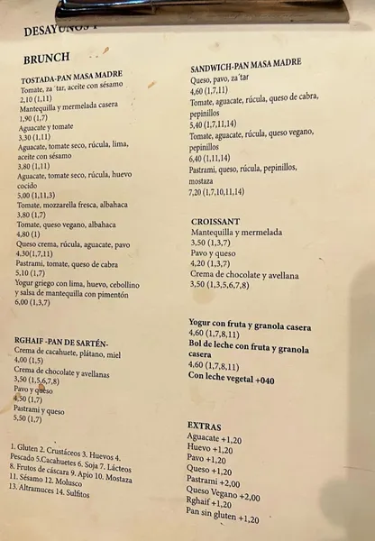 menu 0 of Noat Coffee