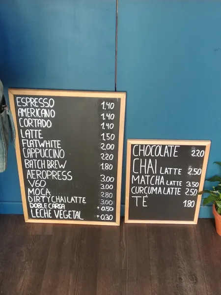 menu 1 of Noat Coffee