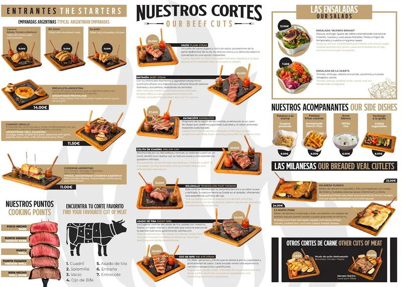 menu 1 of Buenos Brasas Grill