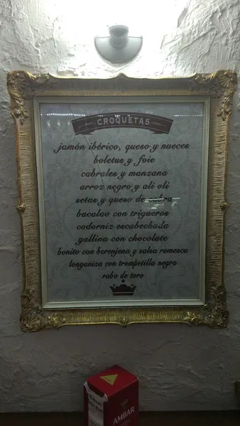 menu 2 of BAR EL CHAMPI