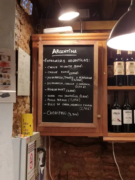 menu 1 of El Angel del Pincho