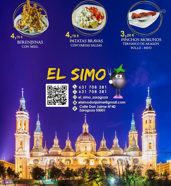 menu 0 of EL SIMO