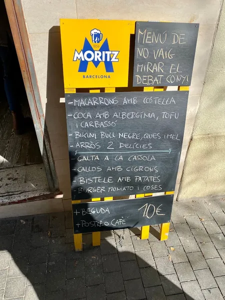 menu 2 of La Nova Farga
