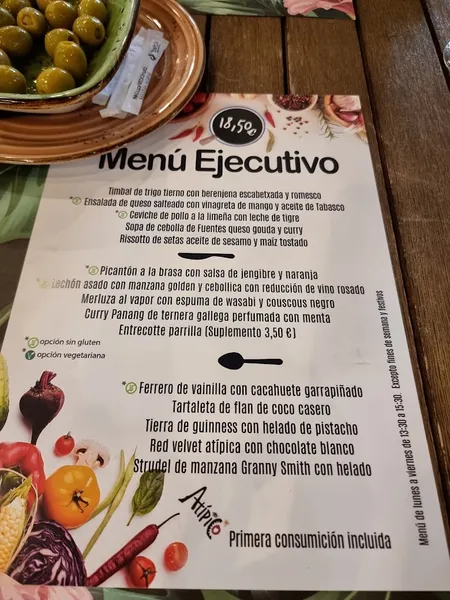 menu 0 of Bar restaurante Atípico