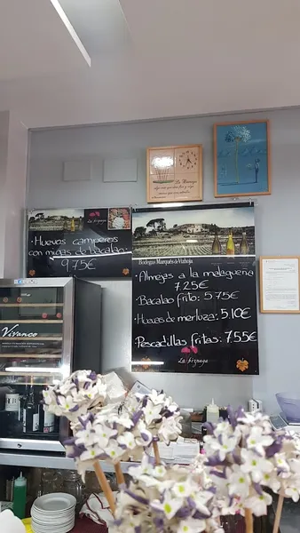 menu 1 of Taberna La Biznaga