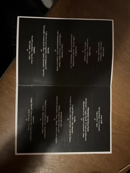 menu 1 of FOCO