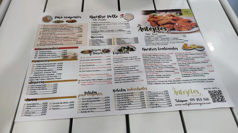 menu 0 of Restaurante Antojitos