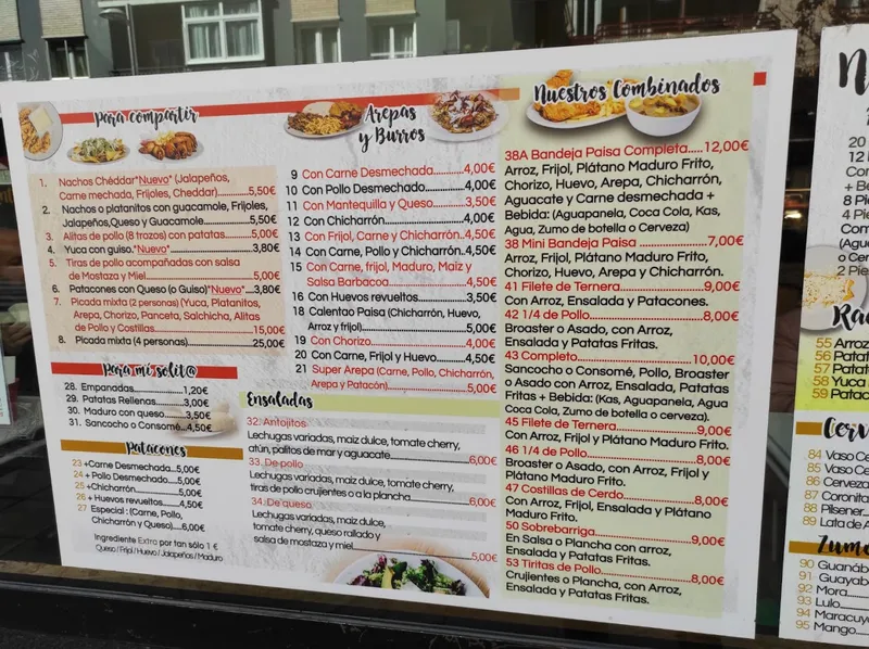 menu 1 of Restaurante Antojitos