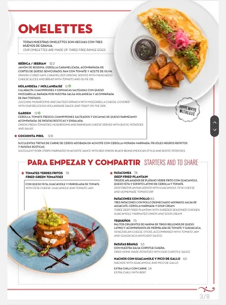 menu 2 of Belliny - Brunch Born