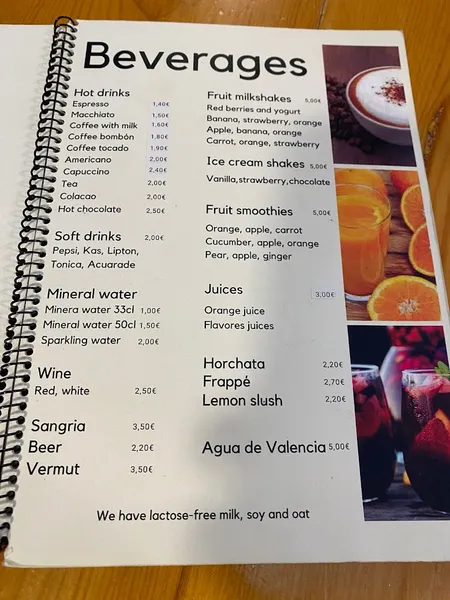 menu 0 of Trencat