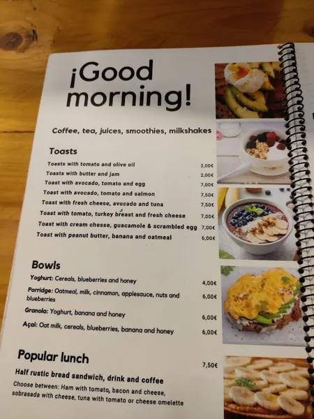 menu 1 of Trencat