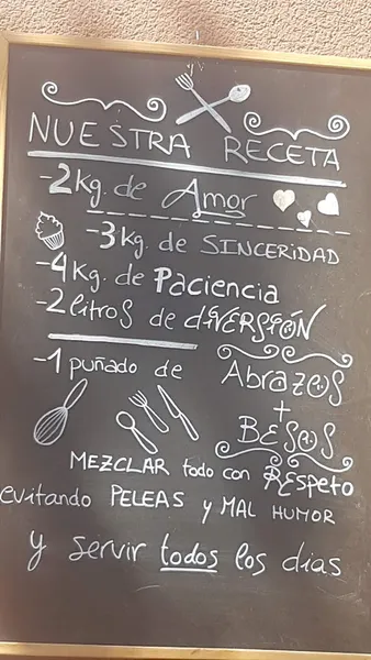 menu 1 of El Racó de Collserola