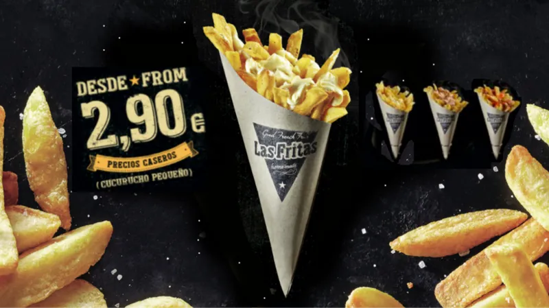 menu 1 of Las Fritas