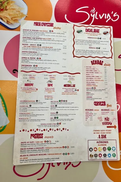 menu 0 of Mulita Cocina Mexicana